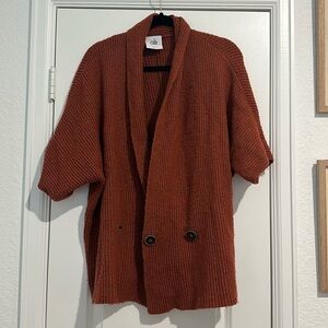 short sleeve cardigan